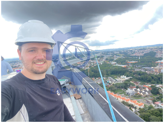 Componente mecânico detalhado